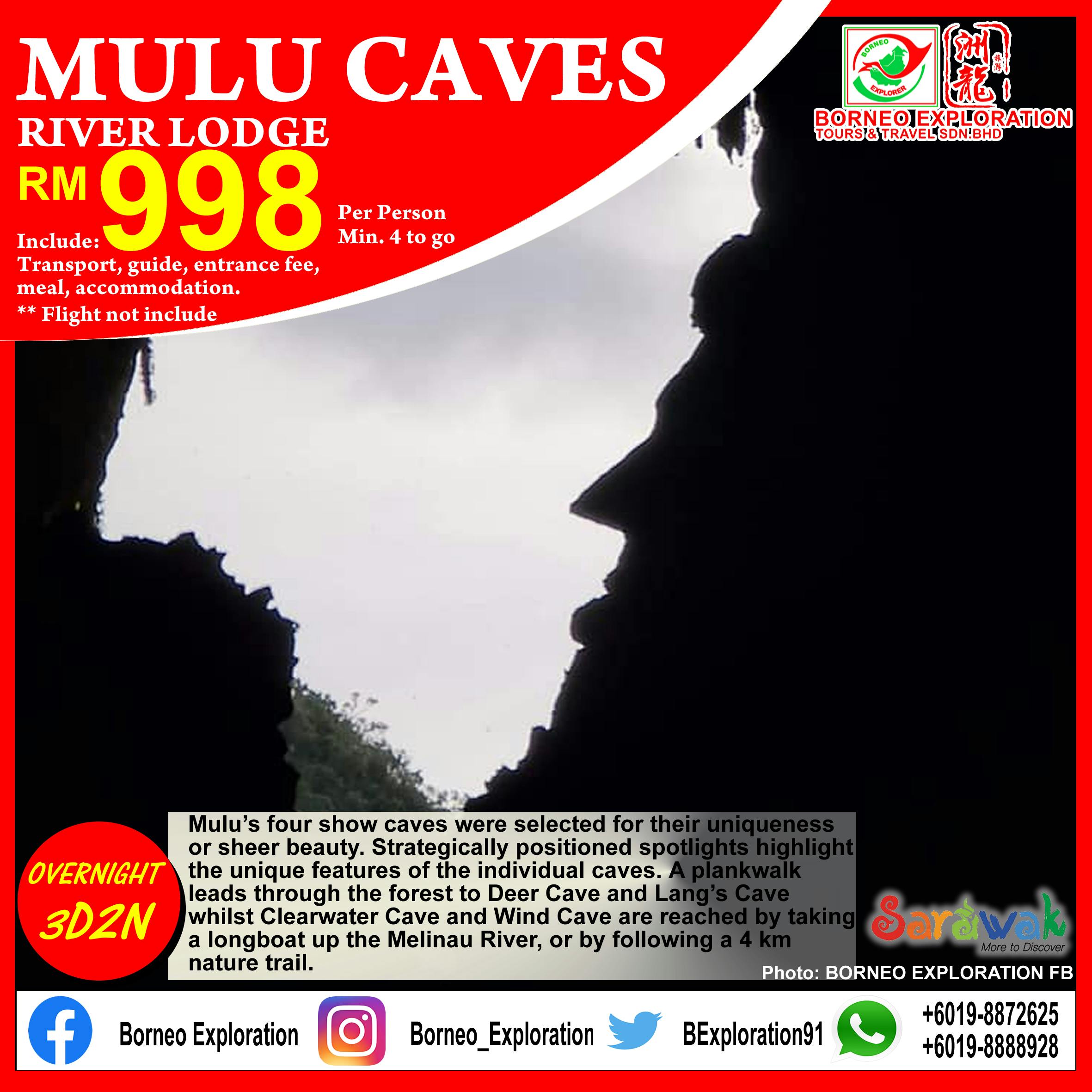 Mulu caves river lodge